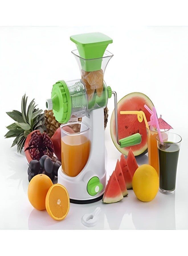 Oblivion Plastic Hand Juicer New Smart Fruit & Vegetable Multipurpose Juicer, Squeeze Healthy Juice (Random Color) (Colors May Vary) (Multicolor Pack Of 1) - Image 2
